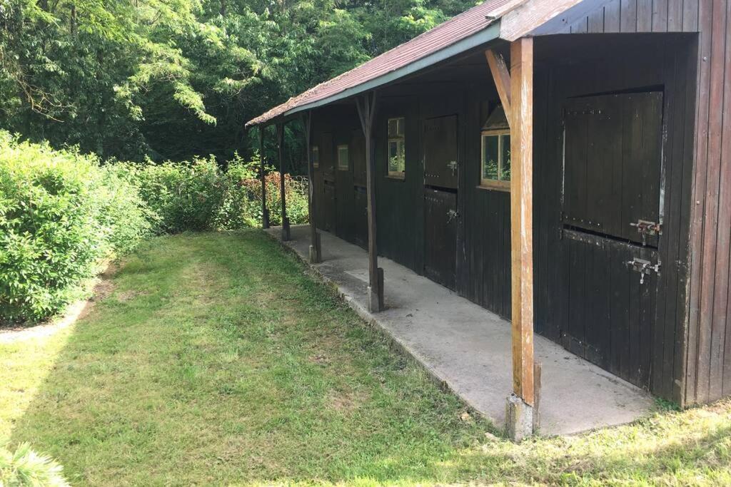 Gîte Peteloup pleine nature pour 12 + piscine La Celle-Saint-Cyr Extérieur photo